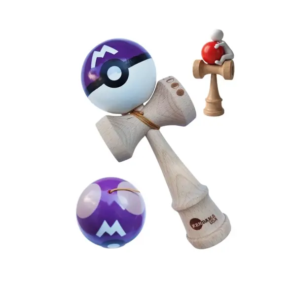 UB Jucarie Interactiva Kendama Pokemon din Lemn 18 cm MOV