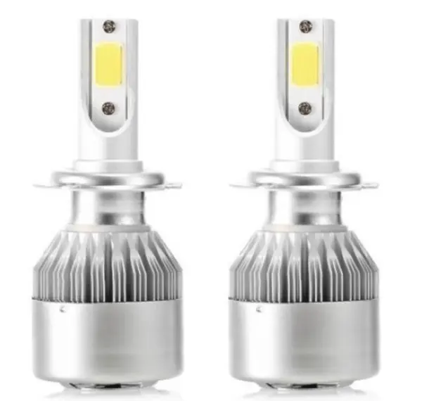 UB Set 2 becuri auto C6 H3 6000K 36W/bec 8000lm 60LED