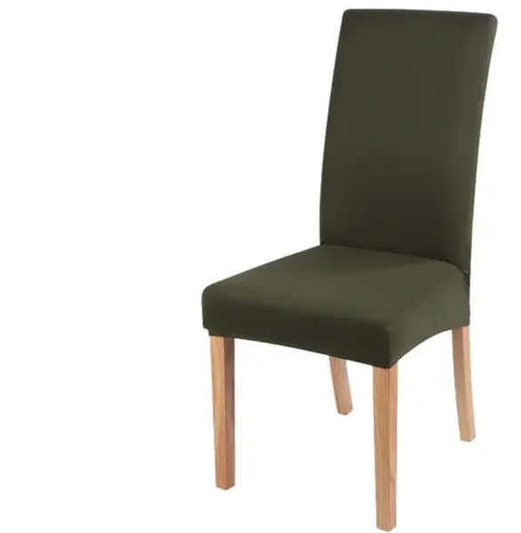 UB Set 6 huse pentru scaun model KHAKI simplu CC-96
