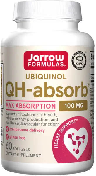 Ubiquinol QH-absorb, 100 mg, 60 capsule, Jarrow Formulas