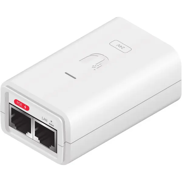 UBIQUITI Injector PoE Ubiquiti, 24VDC, 0.3A, Gigabit