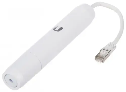 Ubiquiti INS-3AF-O-G POE adapter Gigabit Ethernet, 48 V, 1 x Gigabit RJ45 Port, 1 x Gigabit Ethernet Cable, Power Input 48V, 802.3af, Max. Power Output 24V, 0.5A, Power Method 24V Passive PoE, (Pairs 4, 5+; 7, 8 Return).