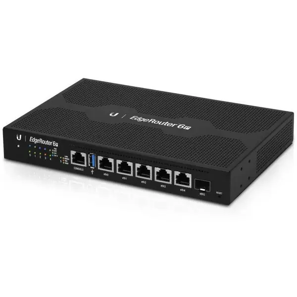 UBIQUITI Router Ubiquiti EdgeRouter™ 6P ER-6P, 5-Port Gigabit, PoE