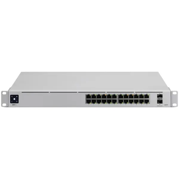 UBIQUITI Switch Ubiquiti 2.5Gigabit USW-Pro-HD-24-PoE, 24 porturi, cu management, Gri