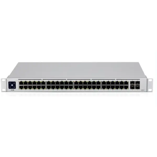 UBIQUITI Switch UBIQUITI USW-ENTERPRISE-48-POE-EU, 48x 2.5GbE PoE+, 4x 10G SFP+, Layer 3, 720W PoE