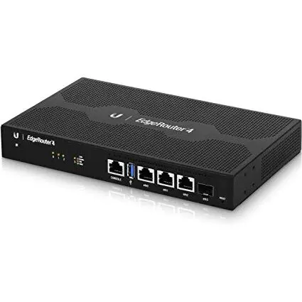UBIQUITI Ubiquiti EdgeRouter ER-4 - 4-Port Gigabit Router with 1 SFP Port