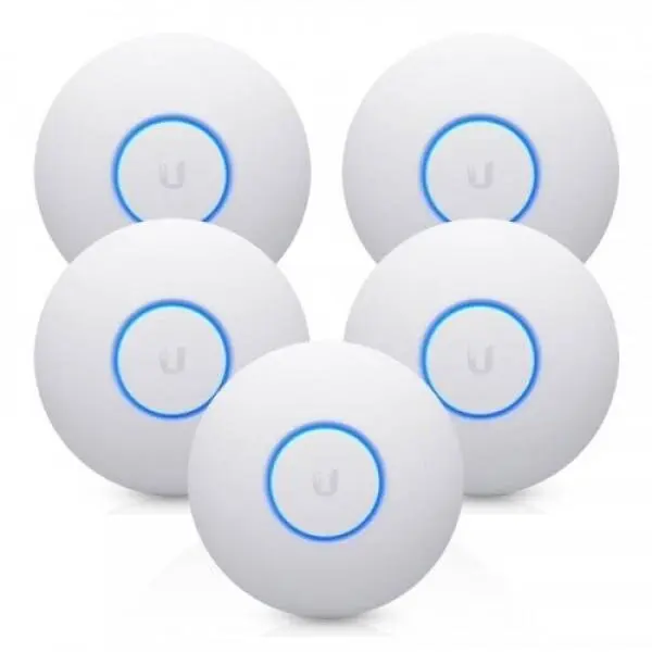 UBIQUITI Ubiquiti UniFi UAP Nano HD 2.4GHz/5GHz, 802.11ac Wave2, 1xGbE, 802.3af PoE-5Pack