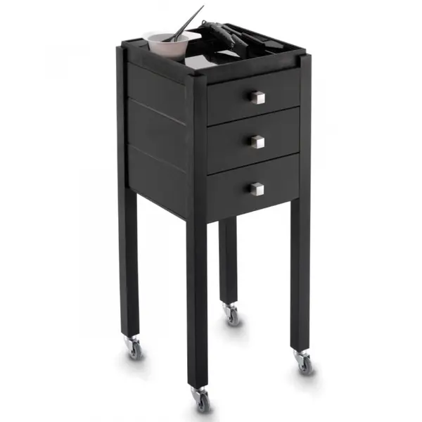Ucenic coafor din lemn Artecno Eco Elegant Negru