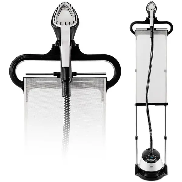 Ufesa Fier de calcat vertical cu abur Ufesa Steamy Pad, 1580W, ecran LCD, 9 niveluri de abur, rezervor de 1, 35L, functionare continua timp de 40 de minute, pentru toate tipurile de tesaturi