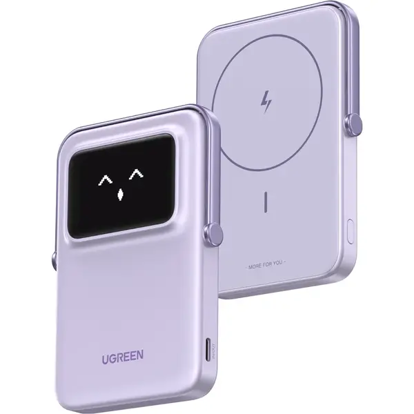 Ugreen Baterie Externa UGREEN 5.000 mAh, Magsafe, USB-C, 20W, Violet