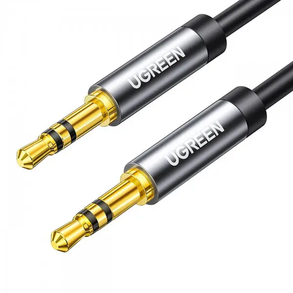 Ugreen Cablu Audio 3.5mm - 3.5mm UGREEN AV119, 2m, Negru