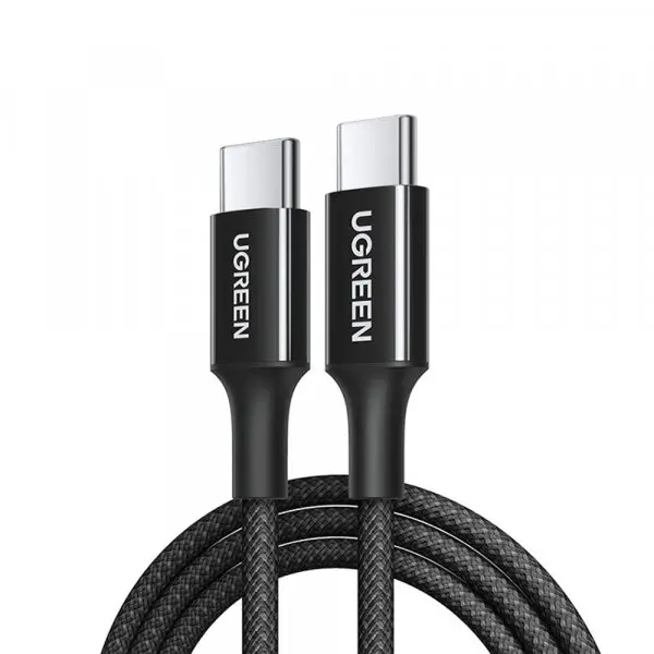 Ugreen Cablu Date si Incarcare USB-C - USB-C UGREEN L502, 100W, 1m, Negru
