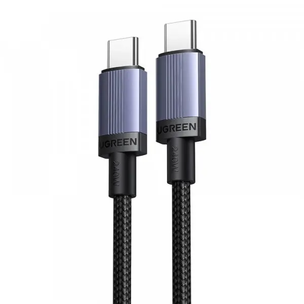 Ugreen Cablu Date si Incarcare USB-C - USB-C UGREEN L532, 240W, 0.5m, Gri