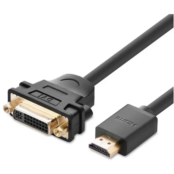 Ugreen Cablu Ugreen 20136, HDMI - DVI 24 + 5pini, 0.2m