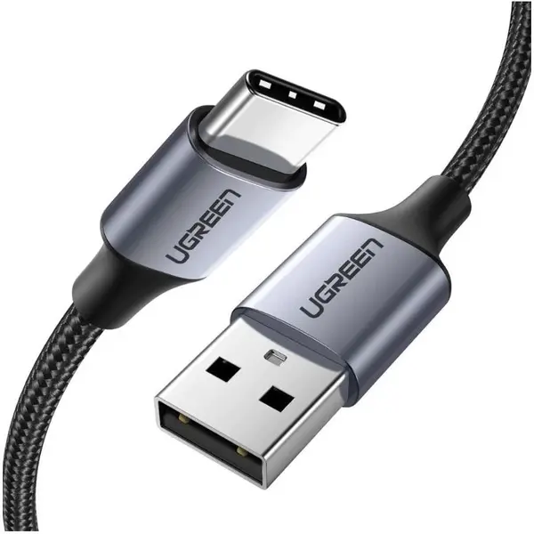 Ugreen Cablu Ugreen US288 60130 USB-A / USB-C QC 3.0 3A 0.5m - alb