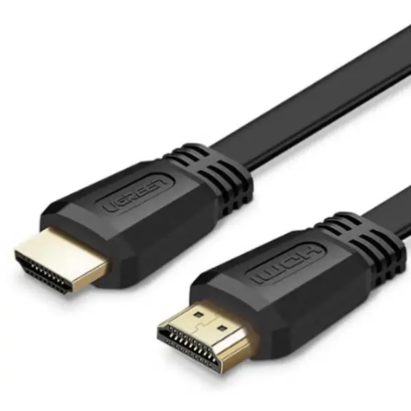 Ugreen CABLU video Ugreen, ED015 HDMI (T) la HDMI (T) 4K la 60Hz, lungime 1.5m, flat, negru 50819 - 6957303858194