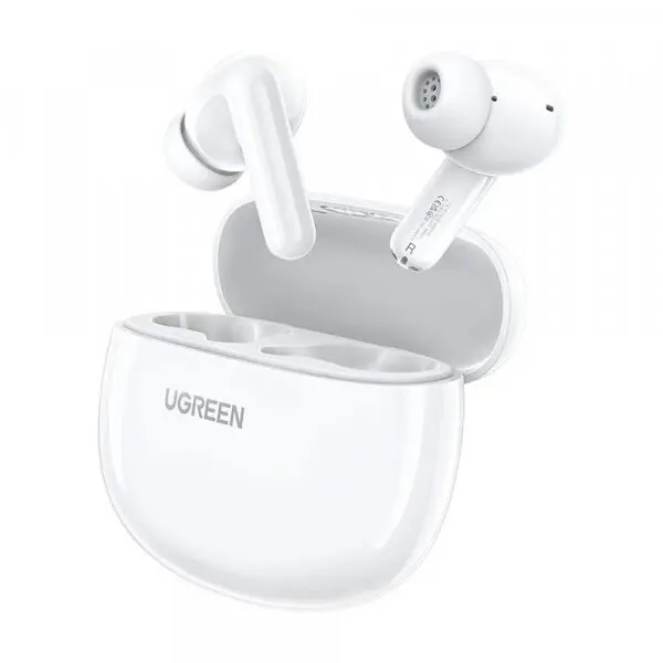 Ugreen Casti Bluetooth 5.4, Ugreen HiTune P3 WS207, TWS, MultiPoint, Alb