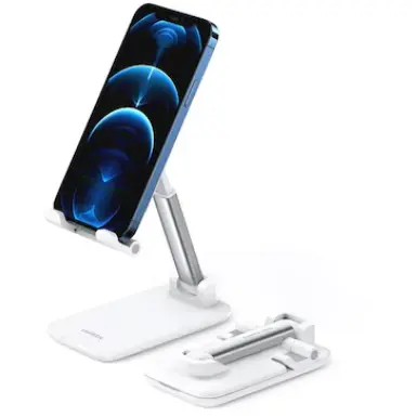 Ugreen SUPORT Telefon Ugreen, LP373 pt. SmartPhone, fixare pe birou, universal cu unghi reglabil, alb 20434 - 6957303824342