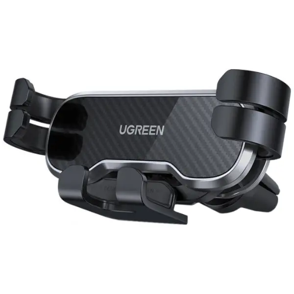 Ugreen Ugreen Gravity Suport Auto pentru Telefon cu carlige reglabile Neagra