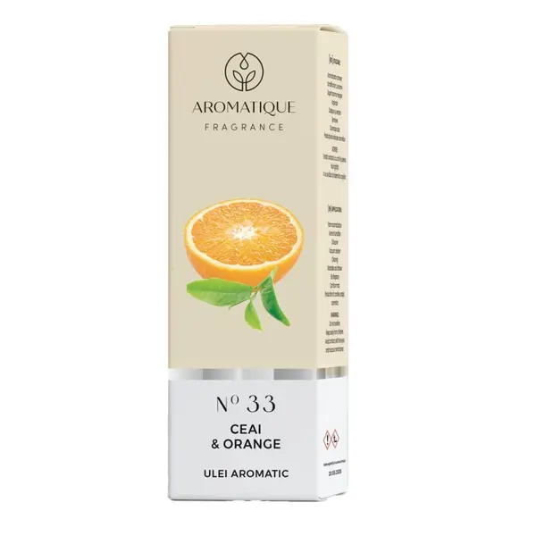 Ulei Aromat, Aromatique Ceai si Portocala, 10 ml, Ambalat la Cutie