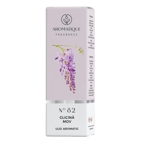 Ulei Aromat, Aromatique Glicina Mov, 10 ml, Ambalat la Cutie