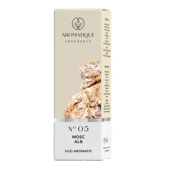 Ulei Aromat, Aromatique Mosc Alb,10 ml, Ambalat la Cutie