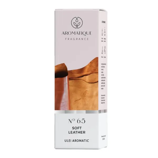 Ulei Aromat, Aromatique Soft Leather, 10 ml, Ambalat la Cutie