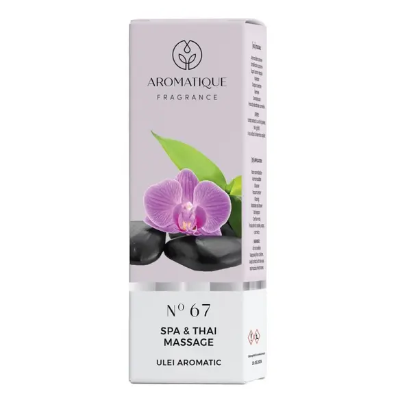 Ulei Aromat, Aromatique Spa si Thai Massage, 10 ml, Ambalat la Cutie