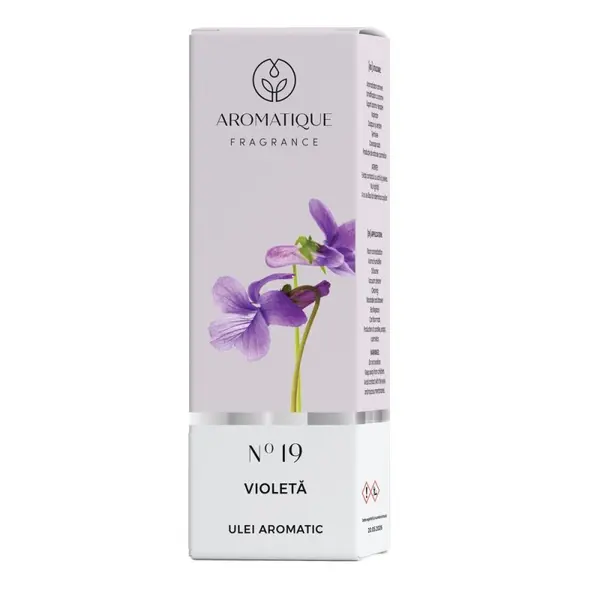 Ulei Aromat, Aromatique Violete, 10 ml, Ambalat la Cutie