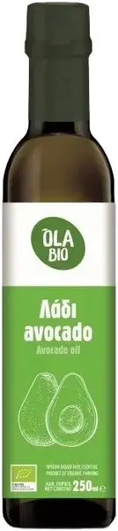 Ulei bio de avocado, presat la rece, 250 ml, Ola Bio