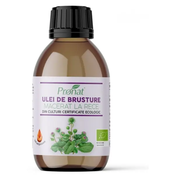 Ulei BIO de Brusture Macerat la Rece, 100 ml, Pronat