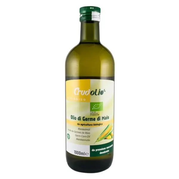 Ulei Bio din Germeni de Porumb, Crudolio, 1000 ml