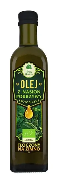 Ulei bio din semințe de urzică, presat la rece, 100 ml, Dary Natury