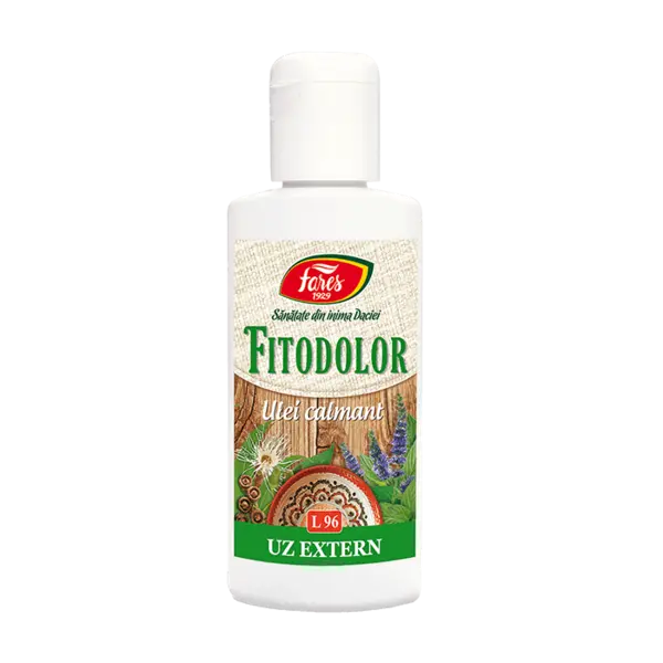 Ulei calmant fitodolor L96, 100ml, Fares