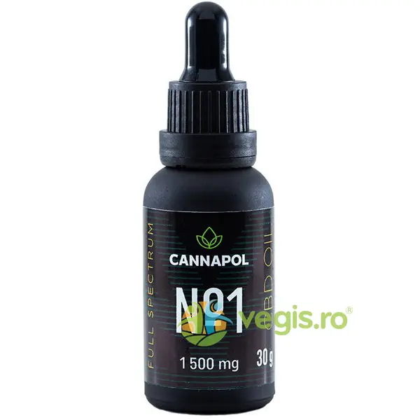 Ulei CBD No1 5% cu Spectru Complet 30g