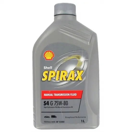 Ulei, cutia de viteze cu cuplaj dublu (DSG) SHELL Spirax S4 G 75W-80 1L
