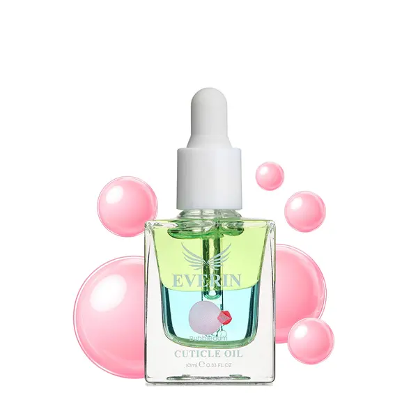 Ulei Cuticule Bubblegum Everin 10ml | Hidratare, Parfum Dulce și Design în Două Culori