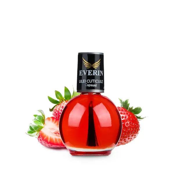 Ulei Cuticule Căpșuni Everin 11.5ml – Hidratant, Repară și Întărește – Aromă Delicioasă