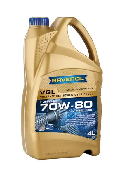 Ulei cutie de viteze manuala 70W-80 RAVENOL VGL LS GL5+ 4L