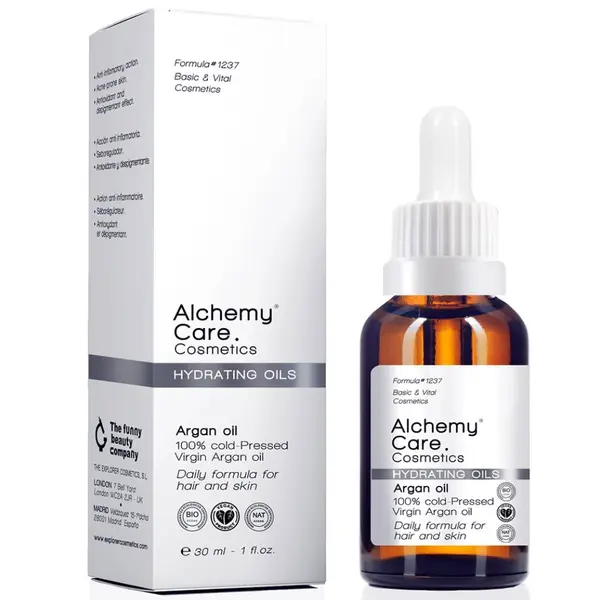 Ulei de argan pur, 30ml, Alchemy
