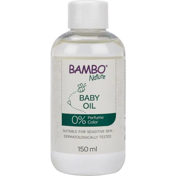 Ulei de baie pentru bebelusi, 150ml, Bambo Nature