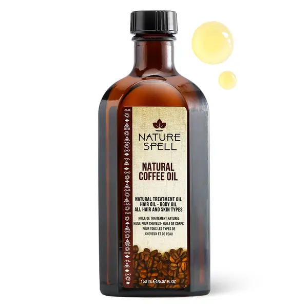 Ulei de Cafea pentru stimularea scalpului Nature Spell Coffee Oil