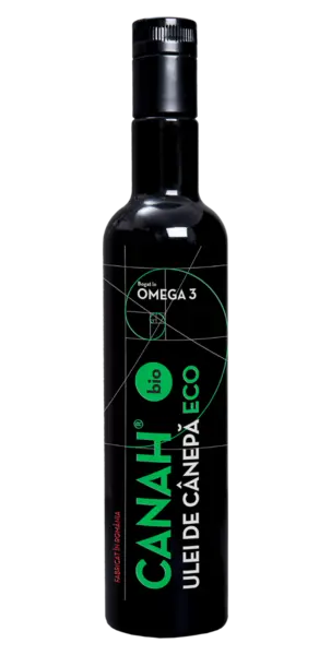 Ulei de canepa ECO, 500ml, Canah