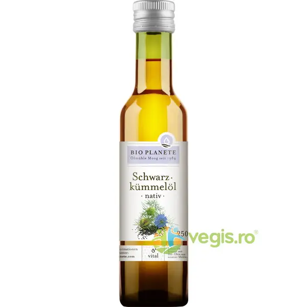 Ulei de Chimen Negru (Negrilica) Nativ Ecologic/Bio 250ml