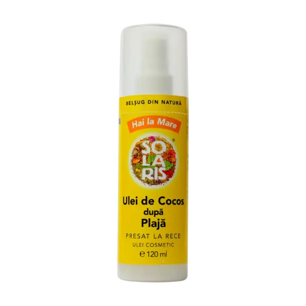 Ulei de cocos Hai la mare, 120ml, Solaris