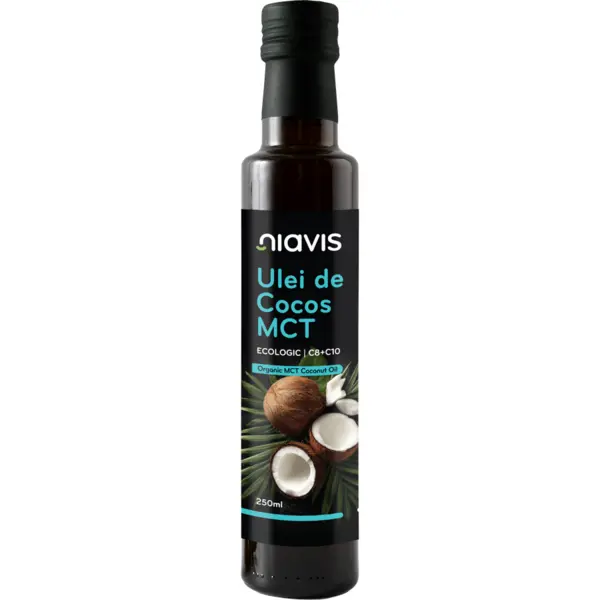 Ulei de Cocos MCT C8+C10 Ecologic/Bio 250ml