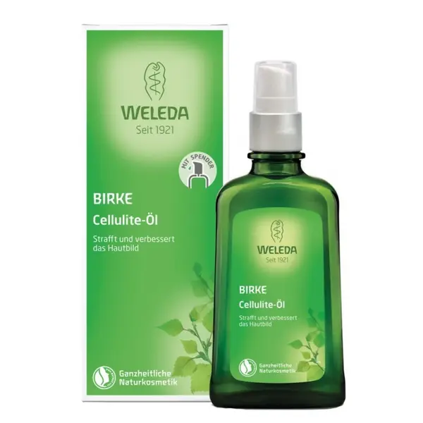 Ulei de Corp, Weleda, Birke, Efect Anticelulitic cu Extras de Mesteacan, 100ml