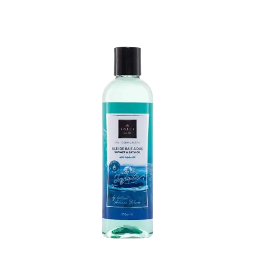 Ulei de dus cu ulei de jojoba Blue Marine SPA Dermoactive, 250ml, Lotus Cosmetics