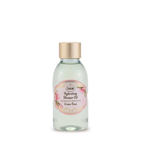 Ulei de duş Travel Green Rose