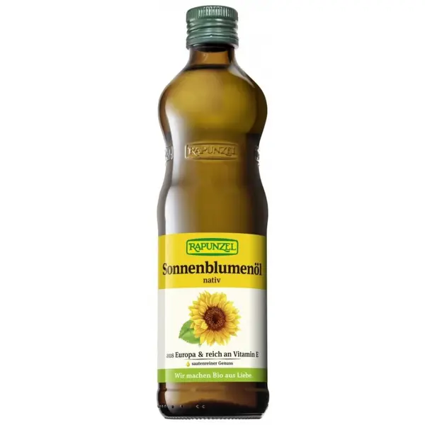 Ulei de floarea-soarelui virgin, eco - 500 ml